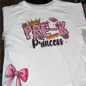 & Other Stories White Pre-K Princess Tee